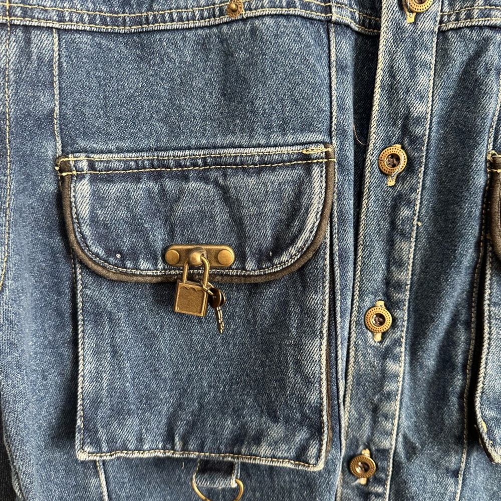 VINTAGE ▪️PACO JEANS Utility Jacket - Picture 6 of 9